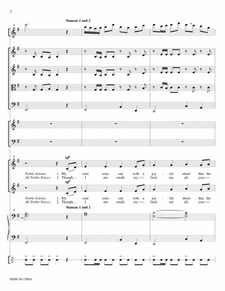 Canticle of the Turning (Magnificat) (Full Score) image number null