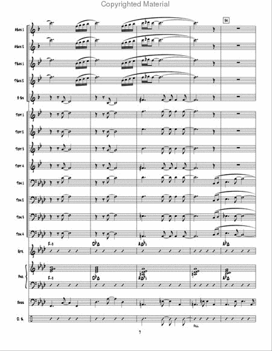 Captiva Island Jazz Ensemble scores gallery preview page 8