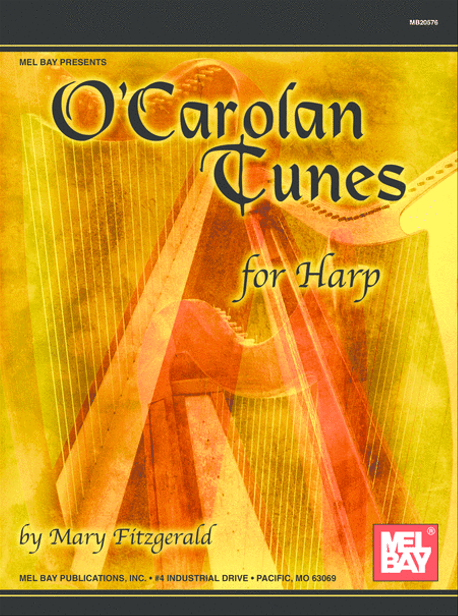 O'Carolan Tunes For Harp Pedal Harp scores gallery preview page 1