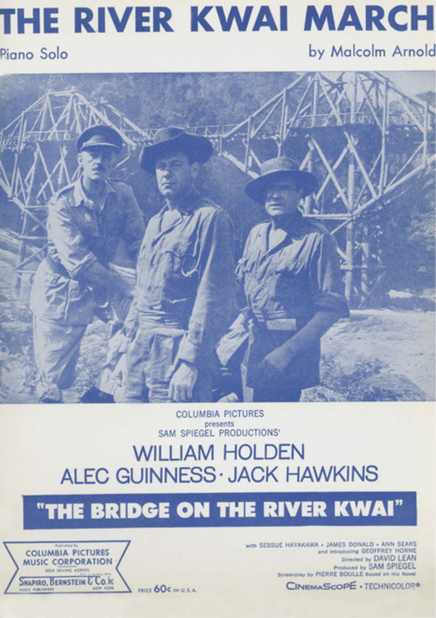 The River Kwai March Piano Solo scores gallery preview page 1