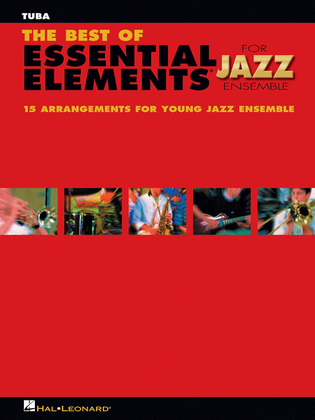 Book cover for The Best of Essential Elements for Jazz Ensemble (Tuba B.C.)