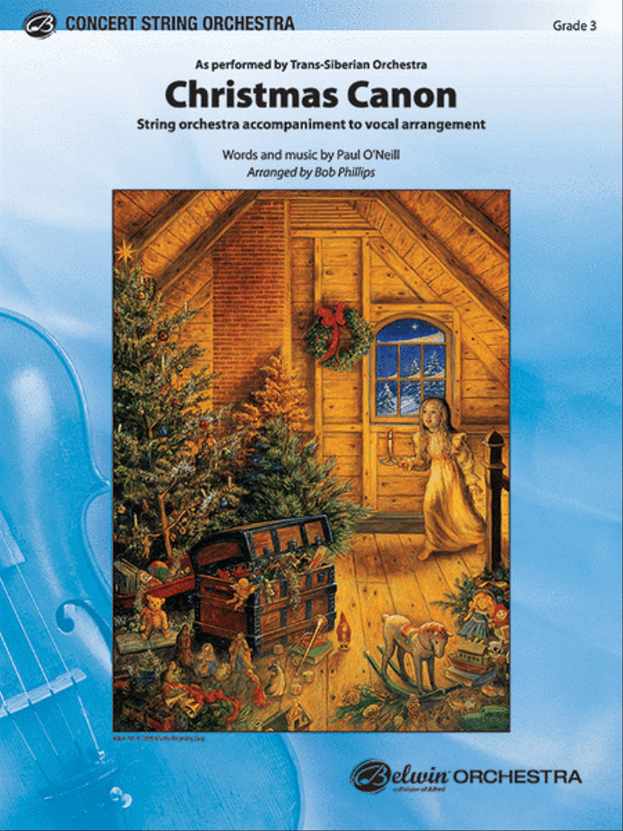 Christmas Canon Christmas Canon String Orchestra scores gallery preview page 1
