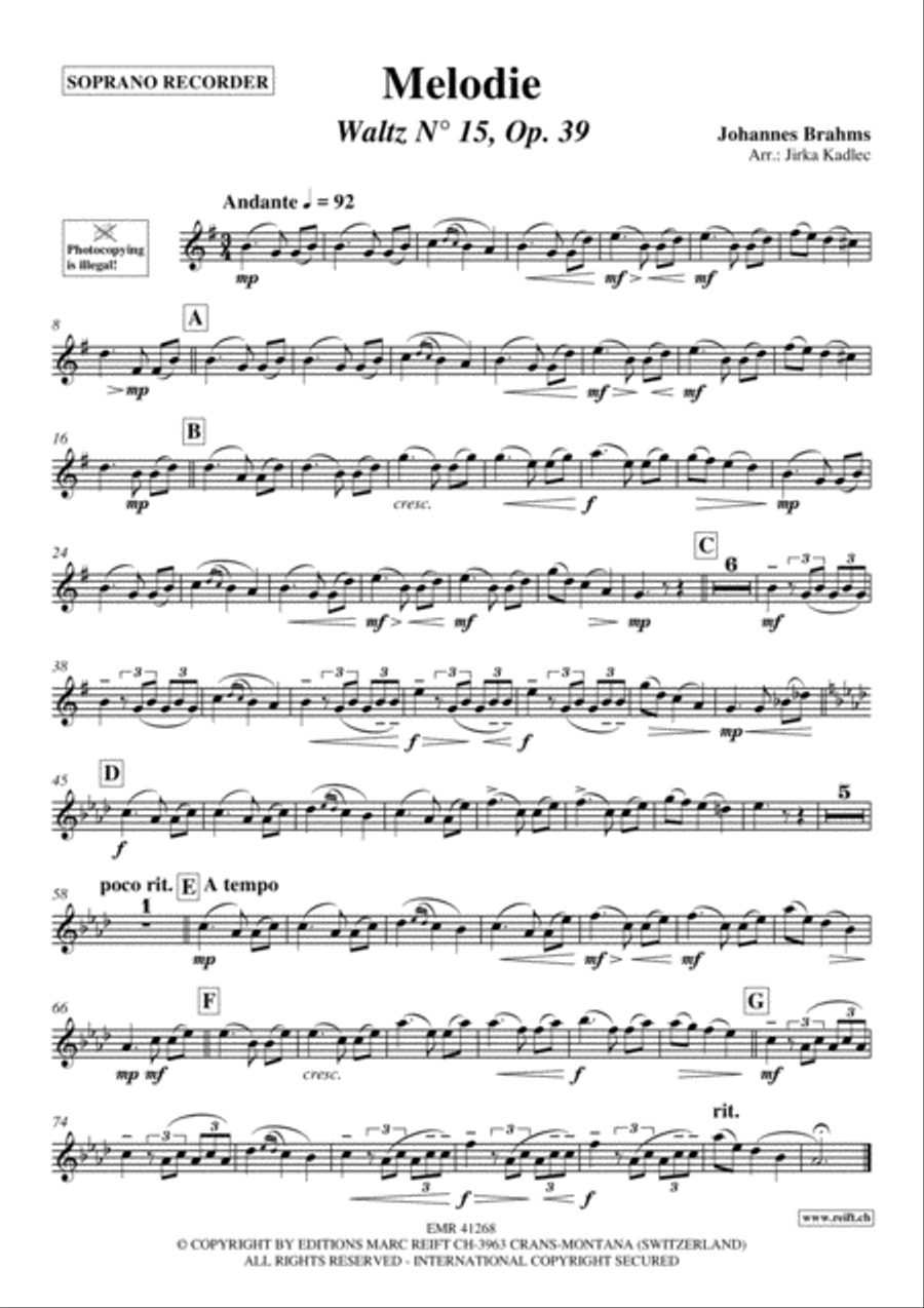 Melodie Soprano Recorder scores gallery preview page 2