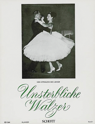 Book cover for Unsterbliche Walzer - Volume 1
