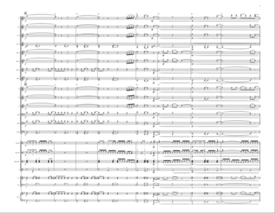You Belong With Me Marching Band scores gallery preview page 5