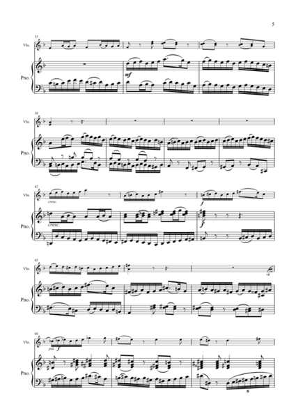 Introduction and Fugue in d-minor (violin and piano)