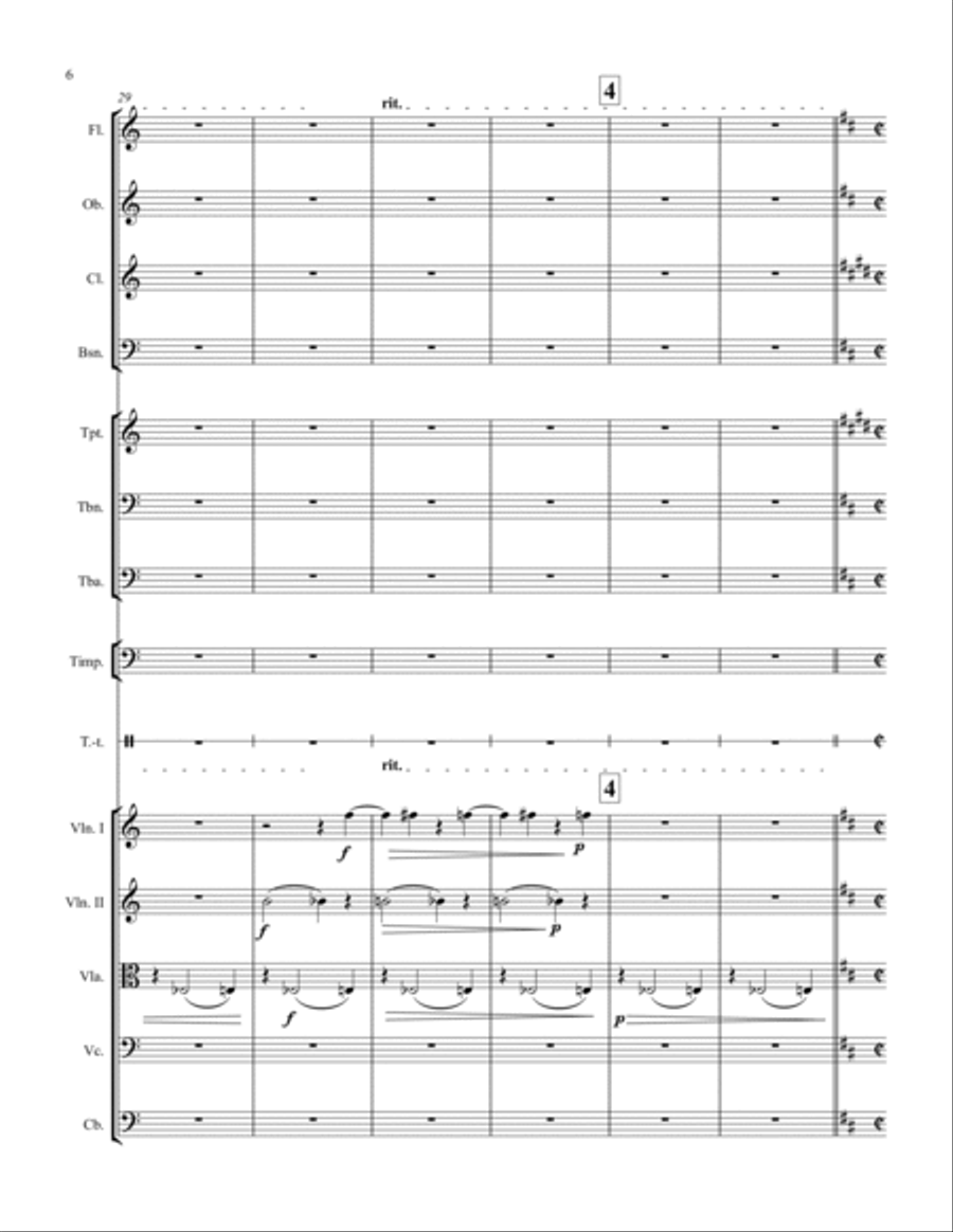 Prelude Service and Burial Large Ensemble scores gallery preview page 6