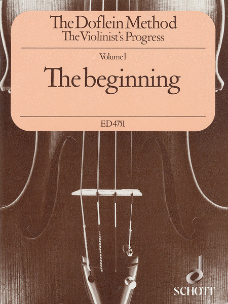Violin Method, Volume. 1, Beginning
