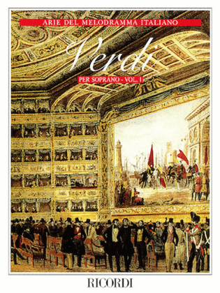Book cover for Verdi – Arias for Soprano Vol. 1