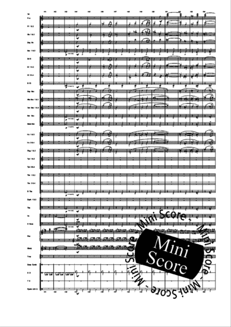 Tetis Concert Band scores gallery preview page 16