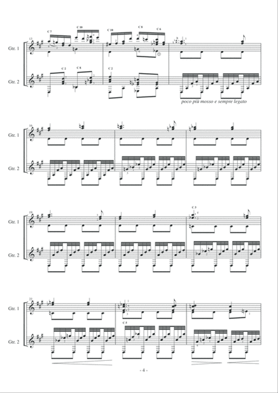Diorama Classical Guitar scores gallery preview page 6