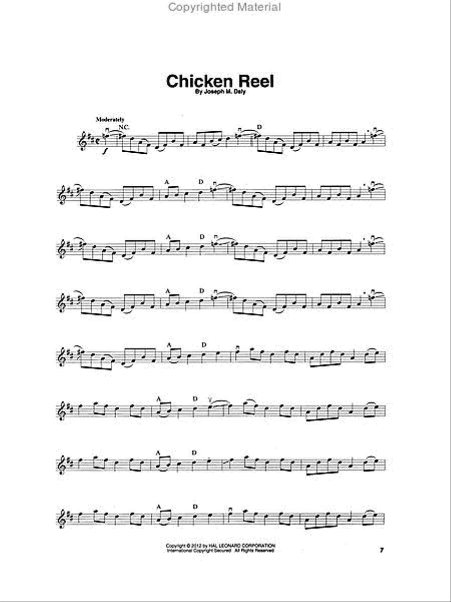 Hoedown Violin Solo scores gallery preview page 3