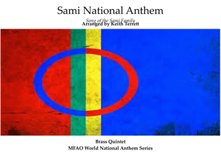 Sami National Anthem (''Sámi soga lávlla'') for Brass Quintet