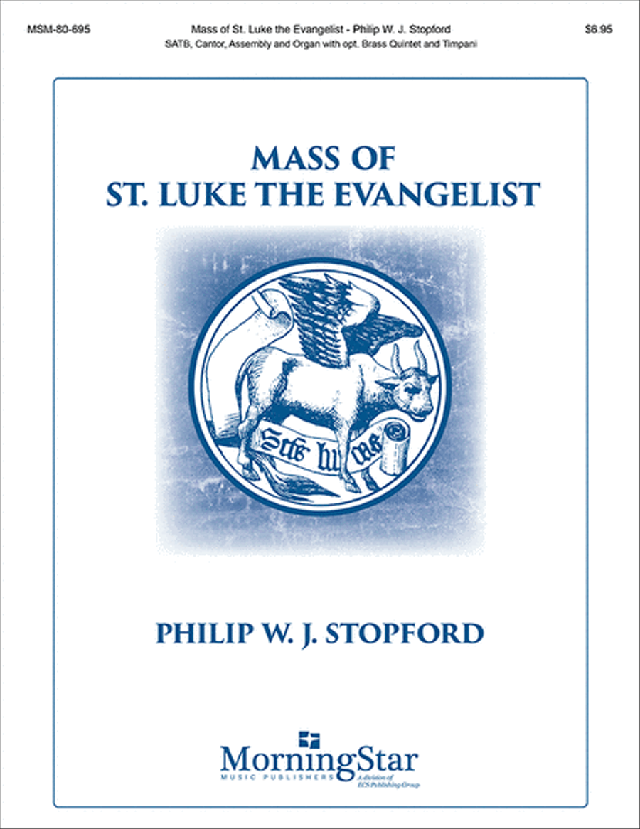 Mass of St. Luke the Evangelist 4-Part scores gallery preview page 1