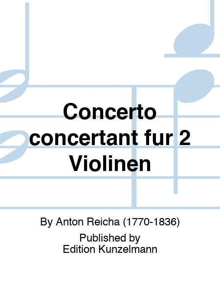 Concerto concertant fur 2 Violinen