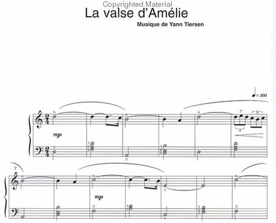 Six pieces pour piano - Volume 2 (Music from "Amelie") image number null