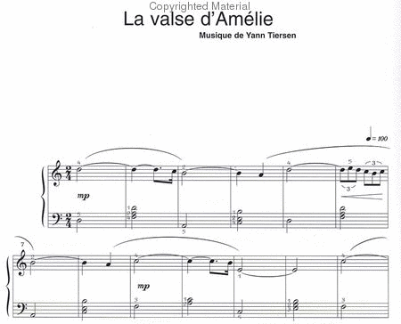 Six pieces pour piano - Volume 2 (Music from "Amelie") image number null