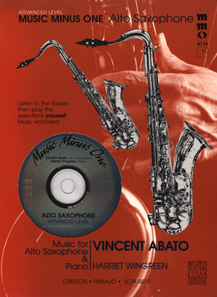 Book cover for Advanced Alto Sax Solos – Volume 2
