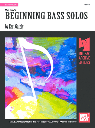 Book cover for Beginning Bass Solos