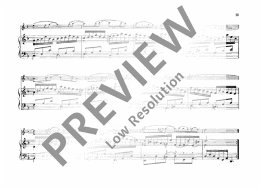Selected Pieces Alto Recorder scores gallery preview page 14