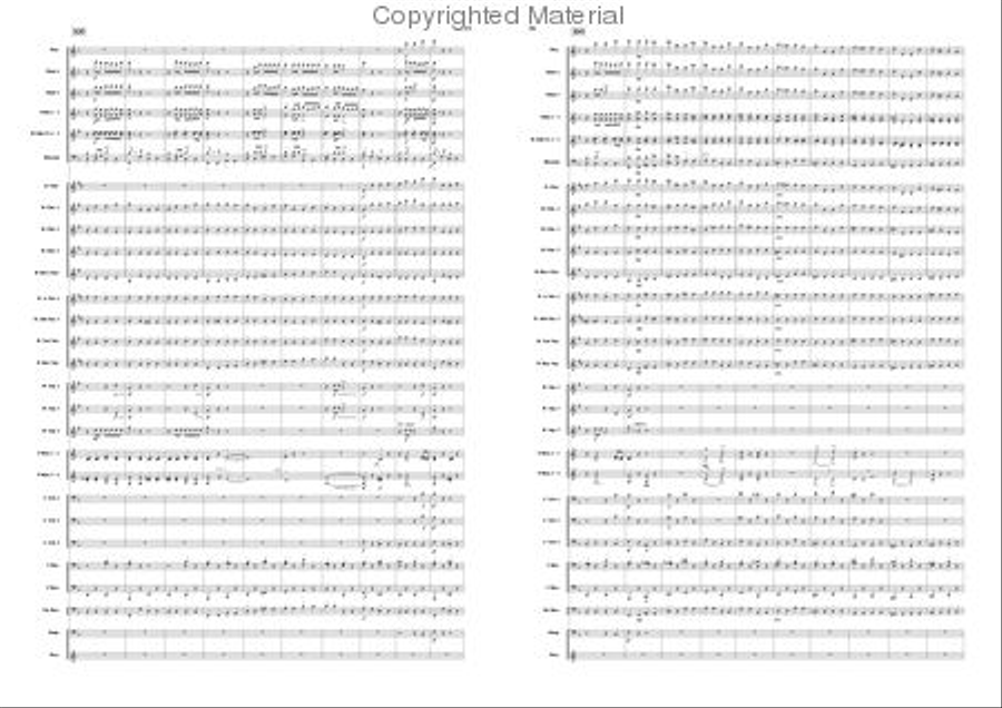 The Bartered Bride The Bartered Bride Concert Band scores gallery preview page 18