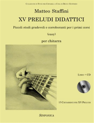 Book cover for XV Preludi Didattici