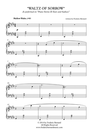 Waltz of Sorrow (Easy to Intermediate Sentimental Piano)