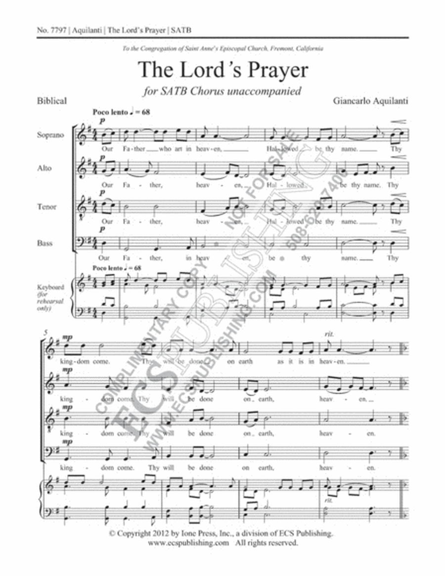 The Lord's Prayer image number null