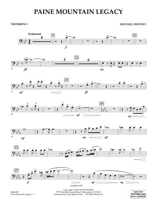 Paine Mountain Legacy - Trombone 1