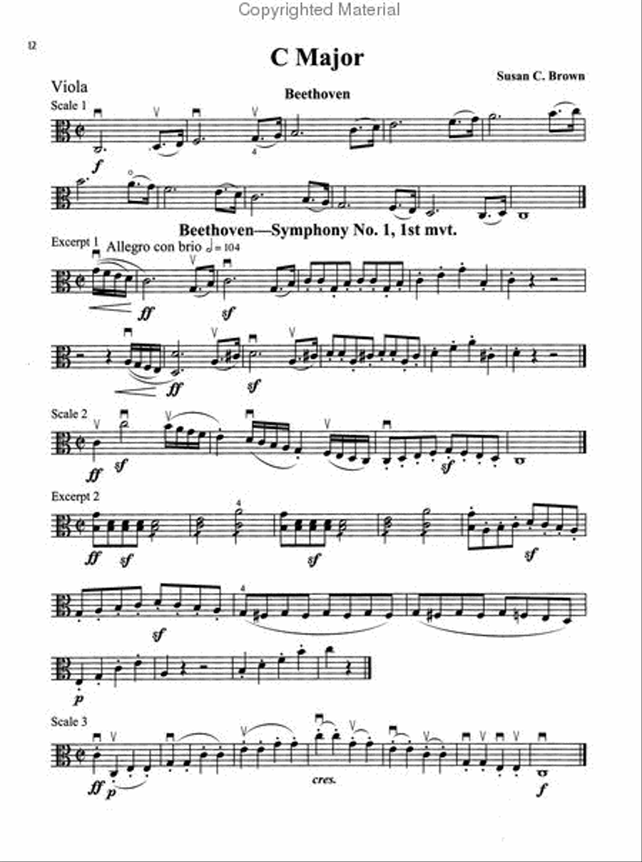 String Players' Guide to the Orchestra Chamber Orchestra scores gallery preview page 2