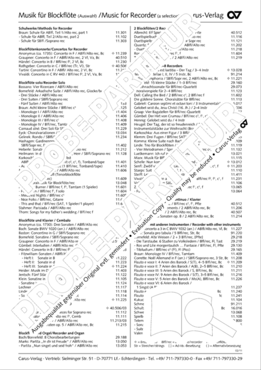 Sechs Fantasien Sechs Fantasien Score scores gallery preview page 17