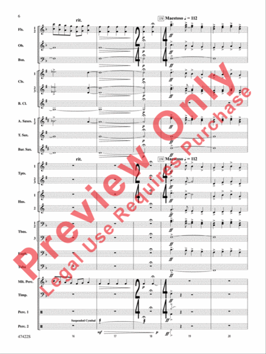 Boughs of Holly Concert Band scores gallery preview page 7