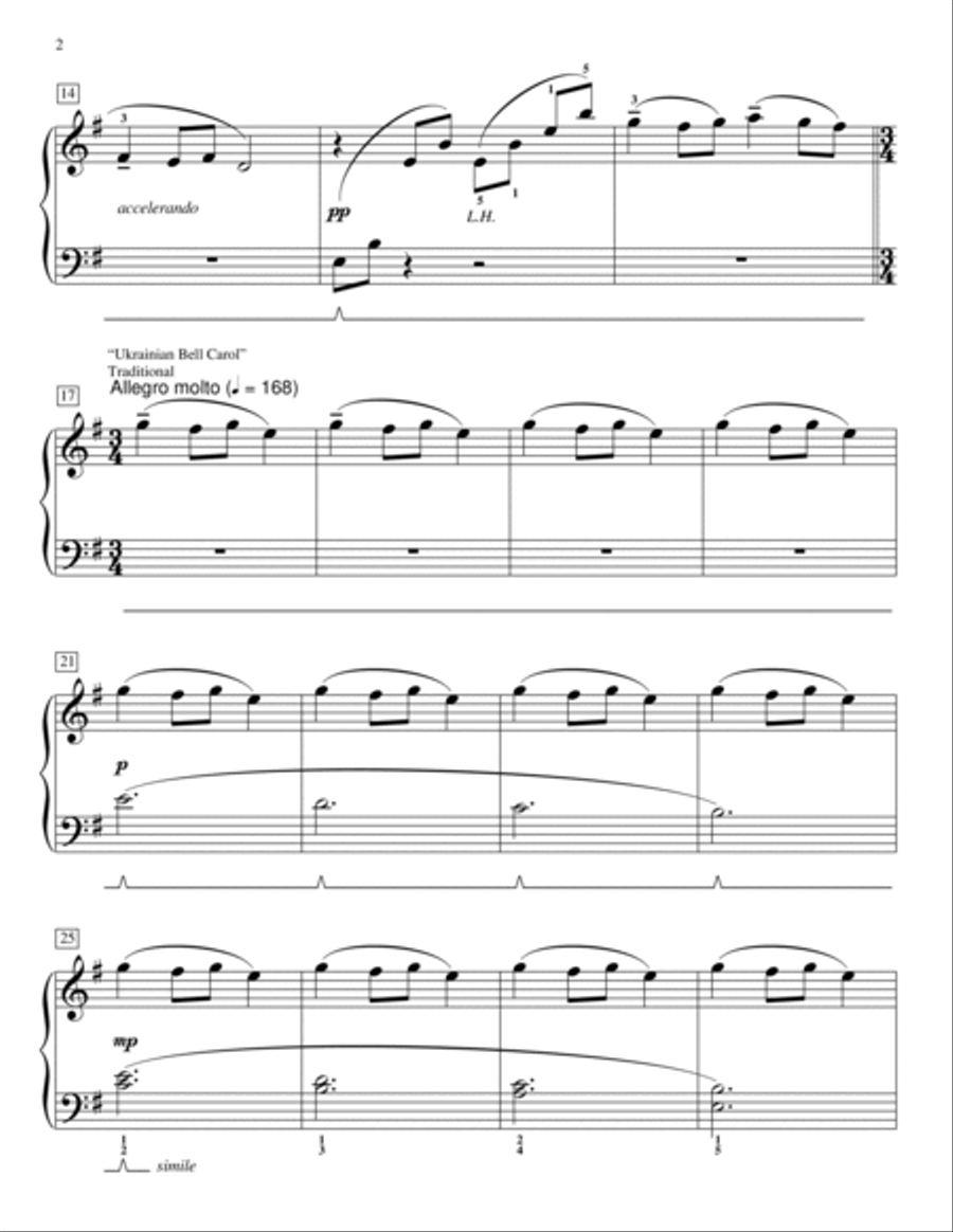 Christmas Fantasia Piano Method scores gallery preview page 2