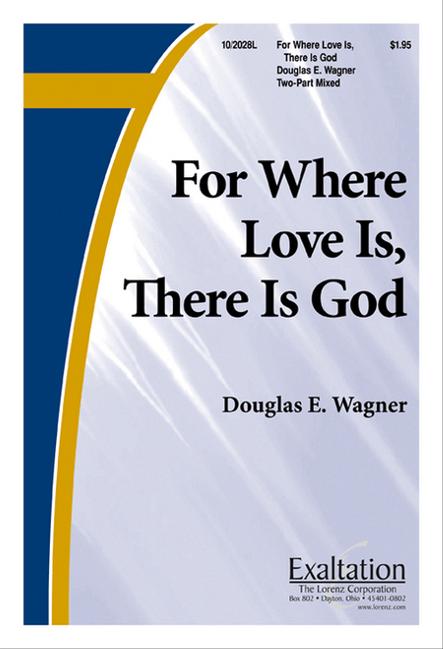 For Where Love is, There is God 2-Part scores gallery preview page 1