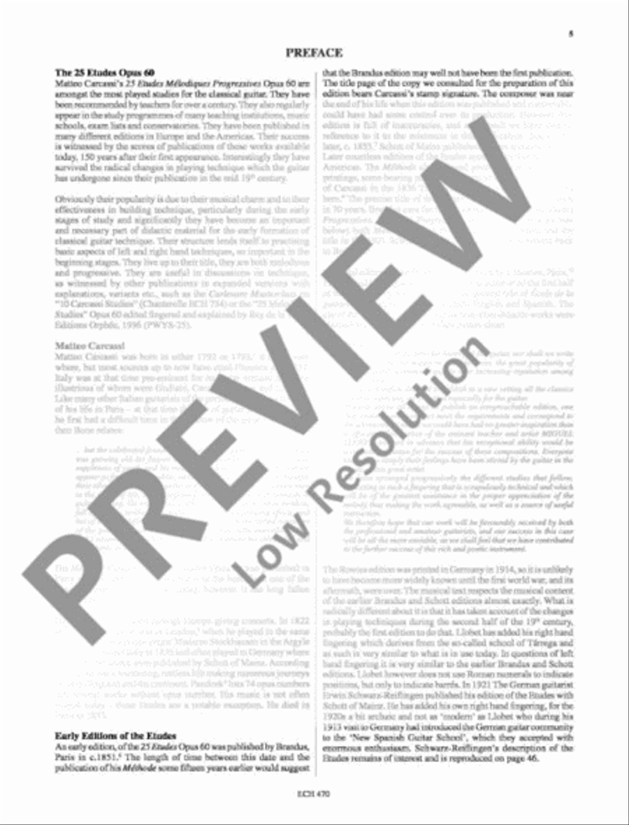 25 Melodic and Progressive Studies Classical Guitar scores gallery preview page 6