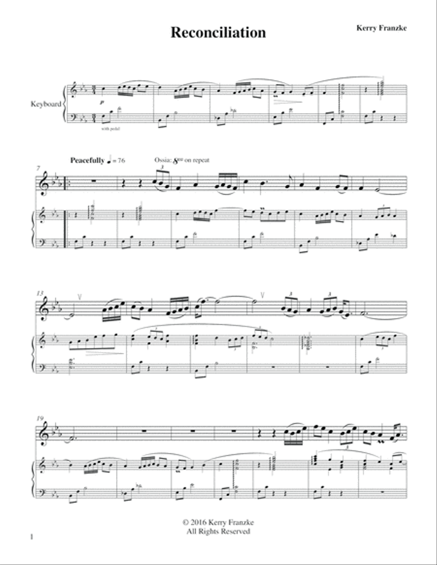 Reconciliation Reconciliation Small Ensemble scores gallery preview page 3
