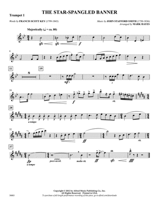 The Star-Spangled Banner: 1st B-flat Trumpet