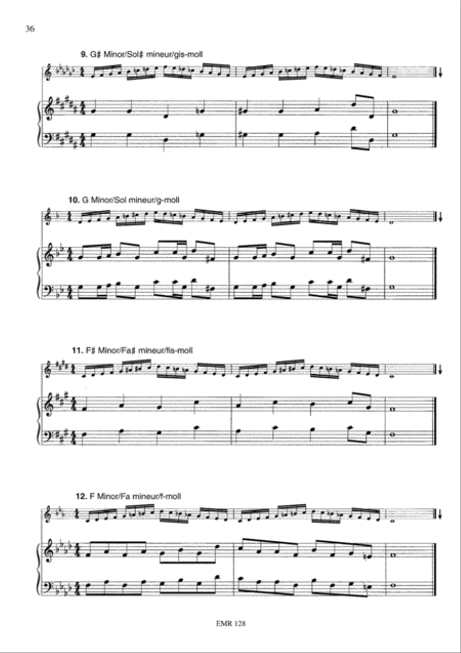 Scales & Arpeggios Piano Accompaniment scores gallery preview page 13
