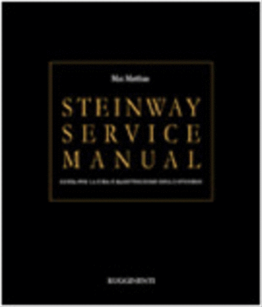 Steinway Service Manual School and Community scores gallery preview page 1