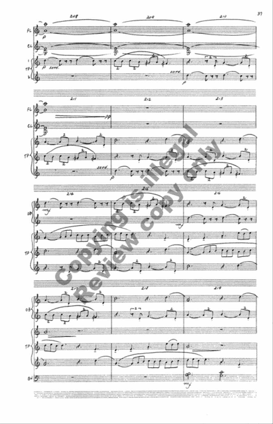 Concerto for Orchestra Full Orchestra scores gallery preview page 115