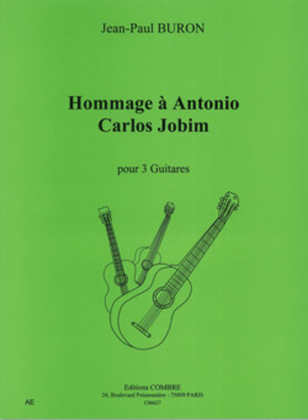 Book cover for Hommage a Antonio Carlos Jobim