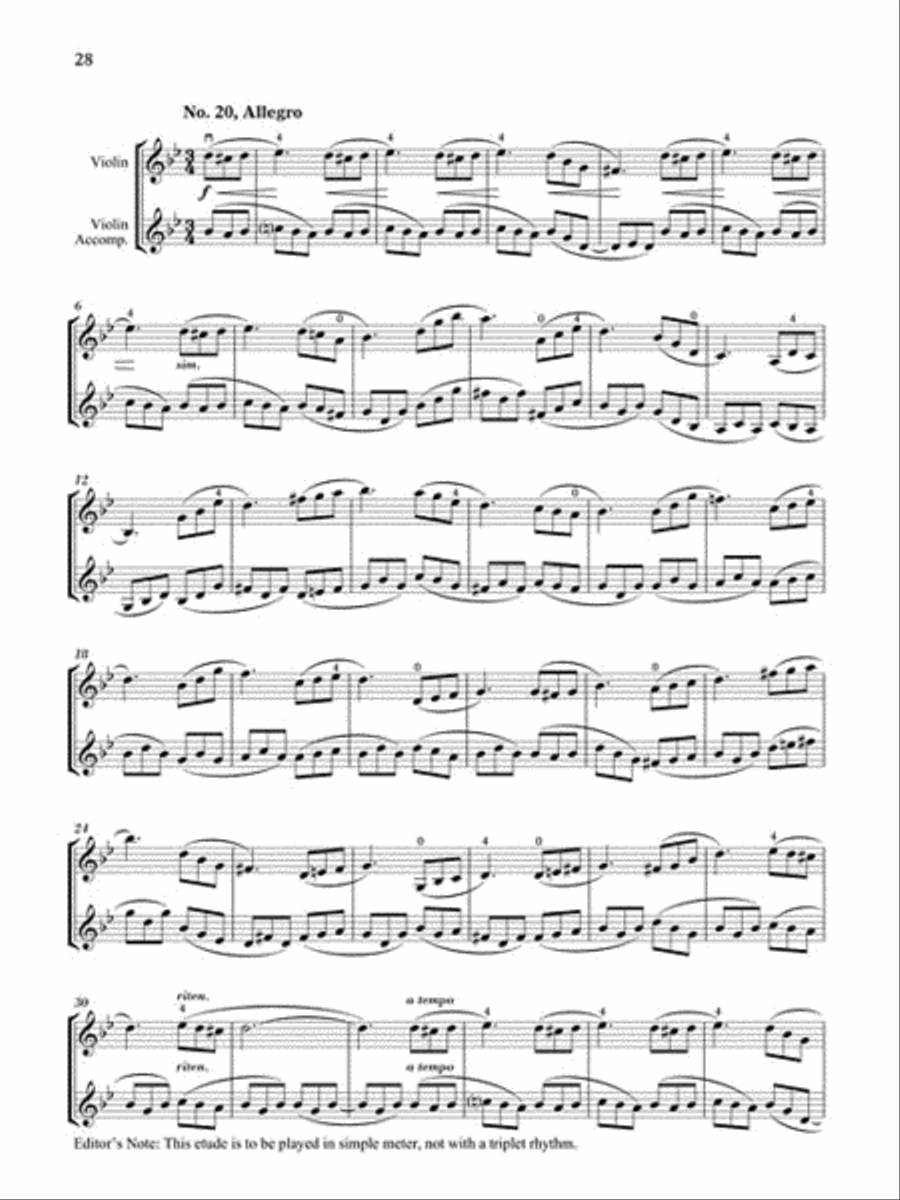Studies, Op. 45 - Book I String Duet scores gallery preview page 8