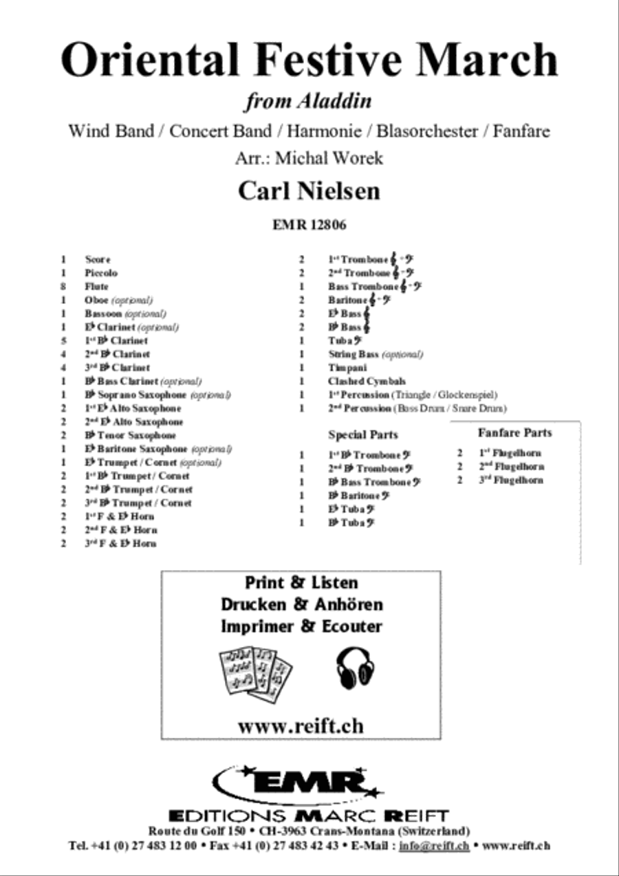 Oriental Festive March Oriental Festive March Concert Band scores gallery preview page 2