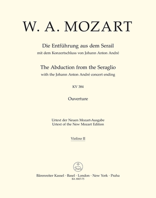Book cover for Die Entfuhrung aus dem Serail KV 384