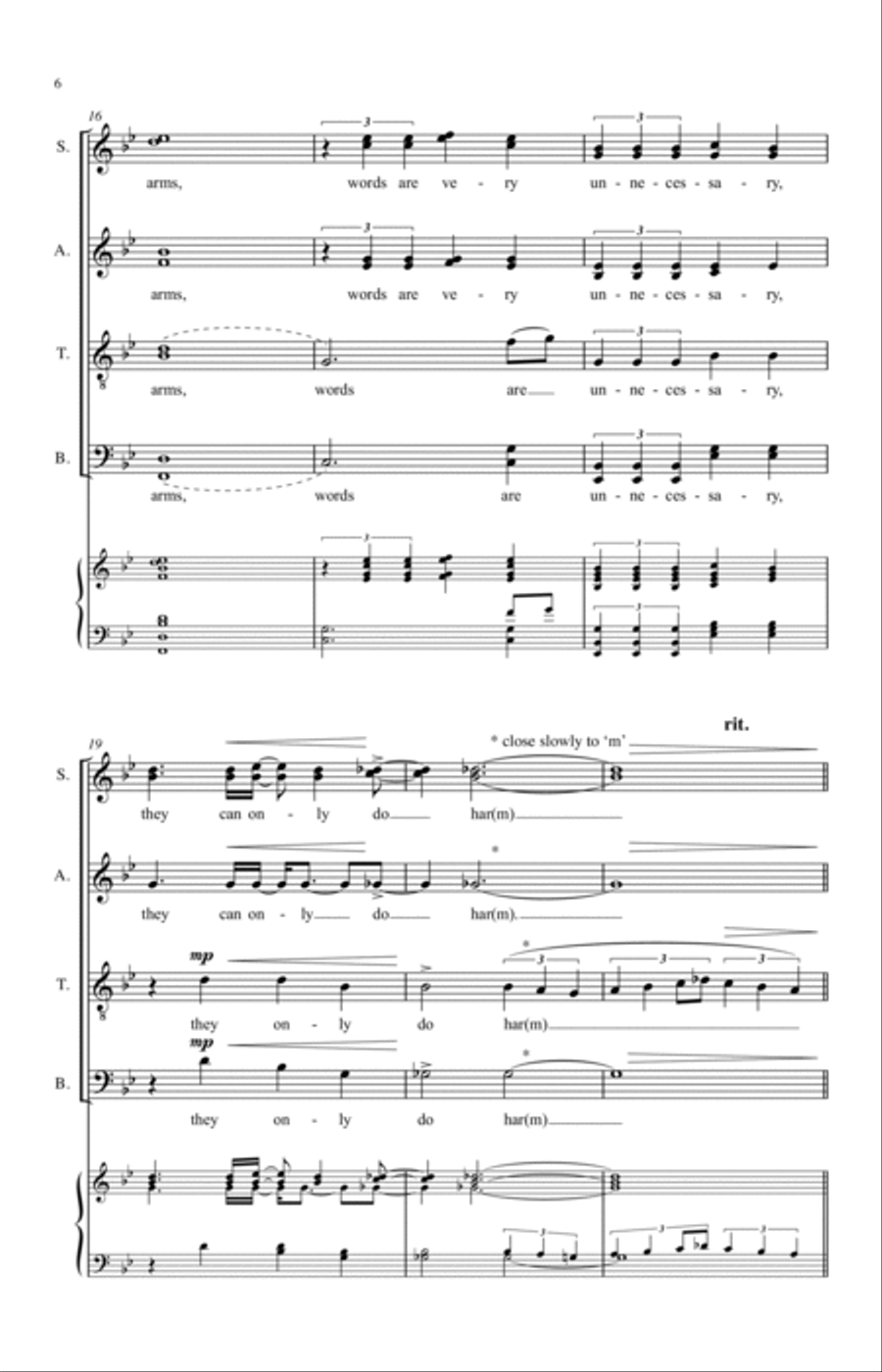 Enjoy The Silence 4-Part scores gallery preview page 4