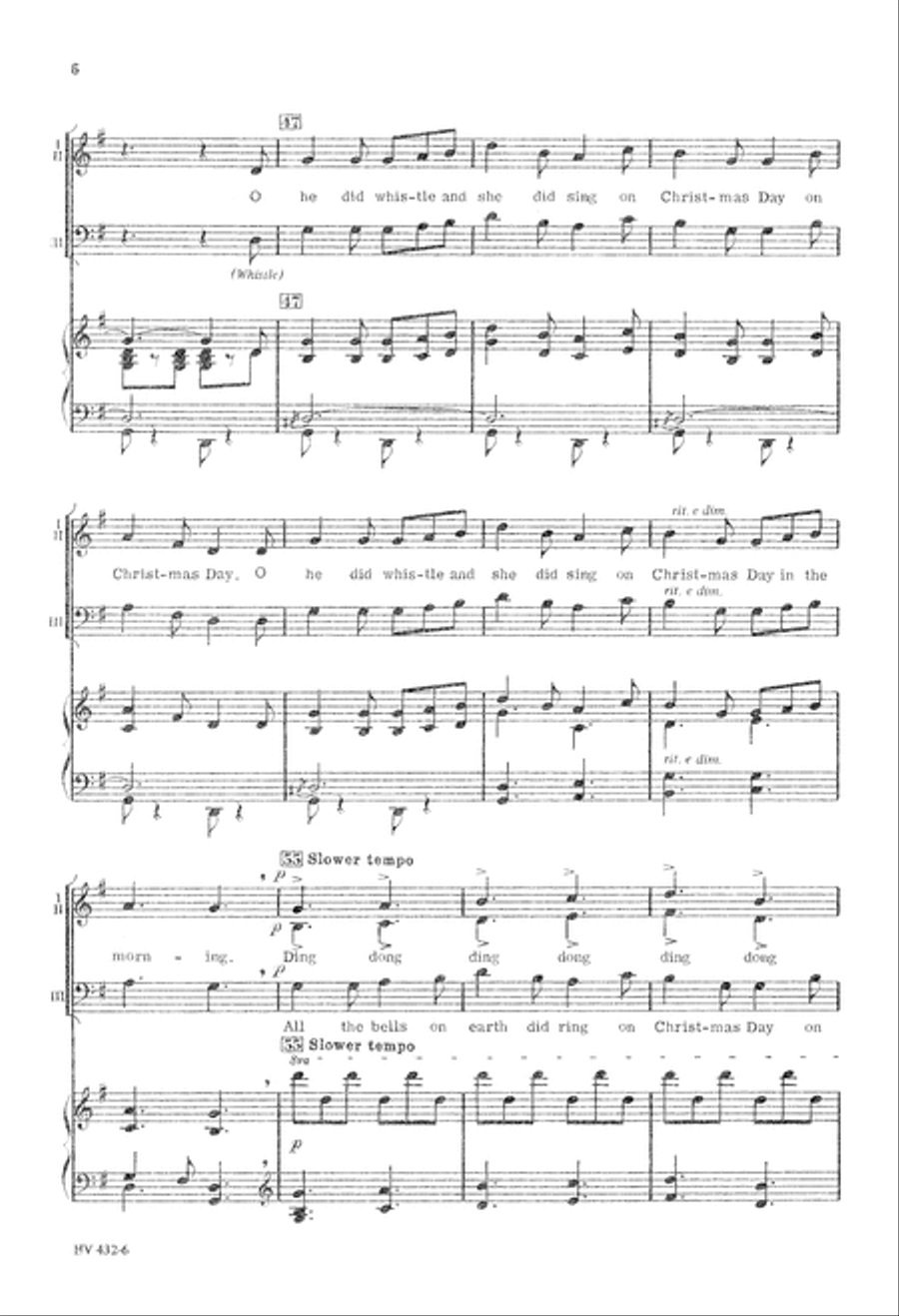 I Saw Three Ships I Saw Three Ships 3-Part scores gallery preview page 7