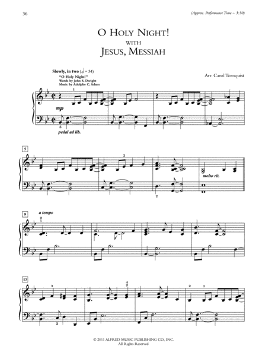 Medleys for Blended Worship -- Christmas Piano Solo scores gallery preview page 5