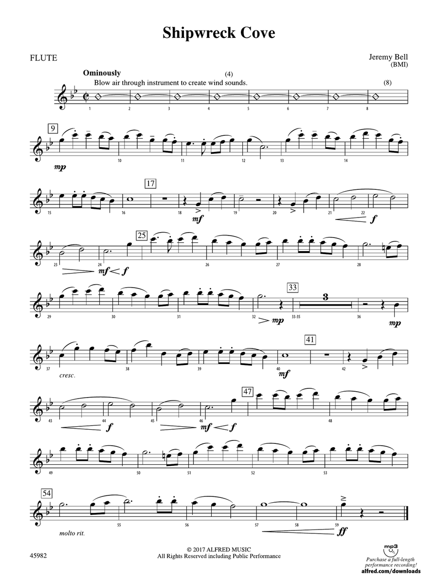 Shipwreck Cove: Flute