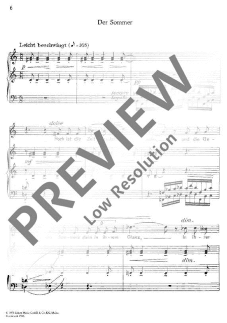 Die Jahreszeiten Medium Voice scores gallery preview page 7
