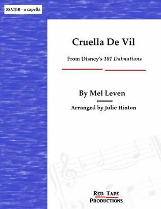 Book cover for Cruella De Vil